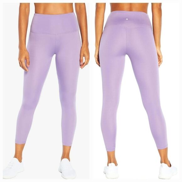 🔸️NWT Bally Violet Kayla High Rise Tummy Control Athletic Pants Medium - Picture 1 of 12